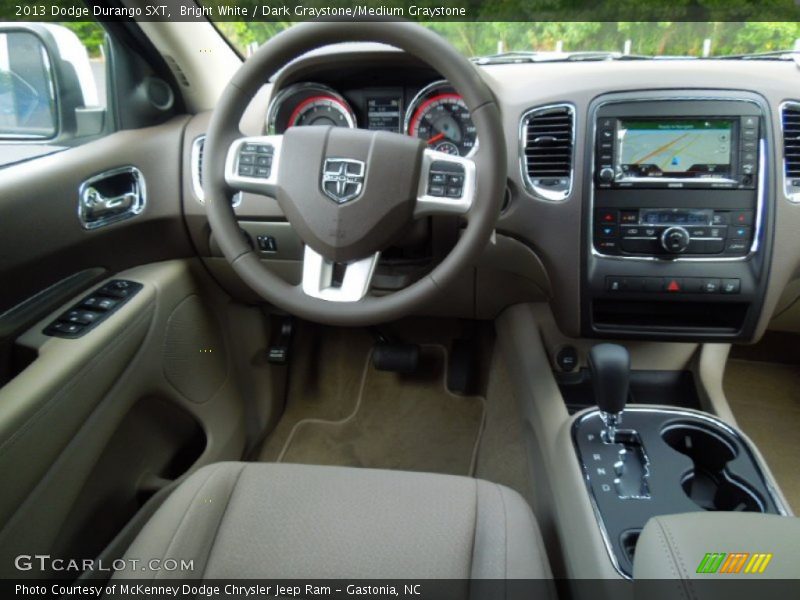 Dashboard of 2013 Durango SXT