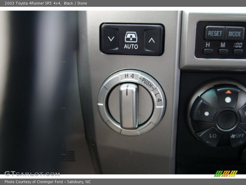 Black / Stone 2003 Toyota 4Runner SR5 4x4