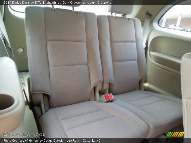 Rear Seat of 2013 Durango SXT