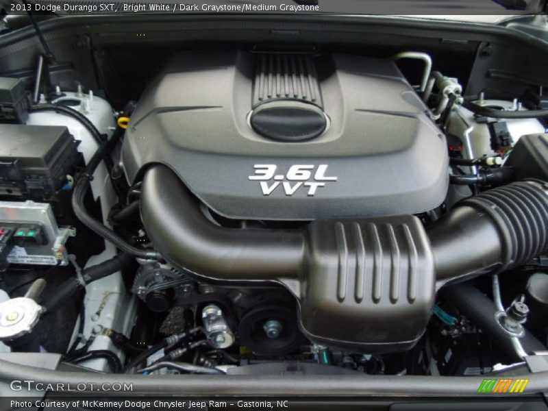  2013 Durango SXT Engine - 3.6 Liter DOHC 24-Valve VVT Pentastar V6