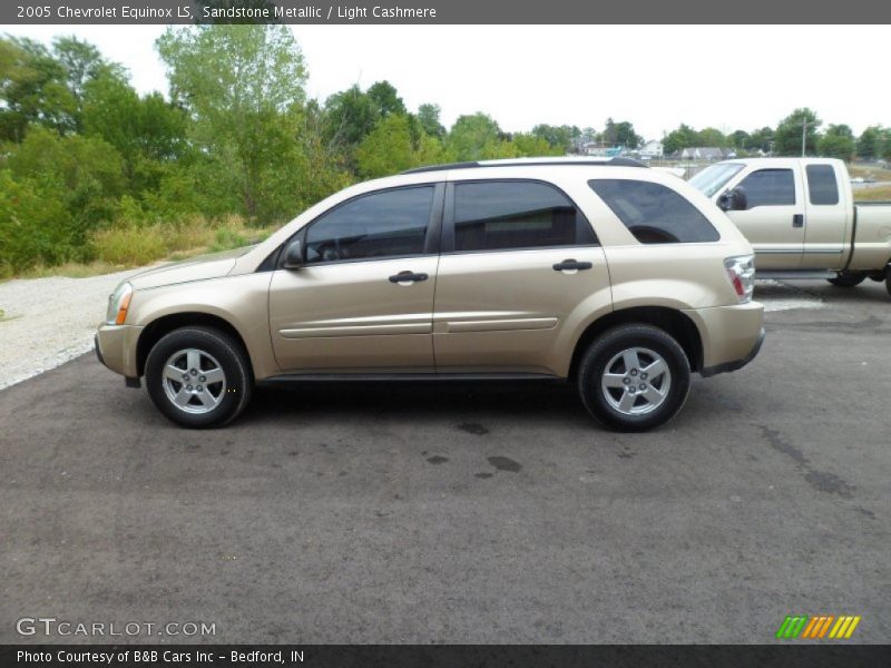 Sandstone Metallic / Light Cashmere 2005 Chevrolet Equinox LS