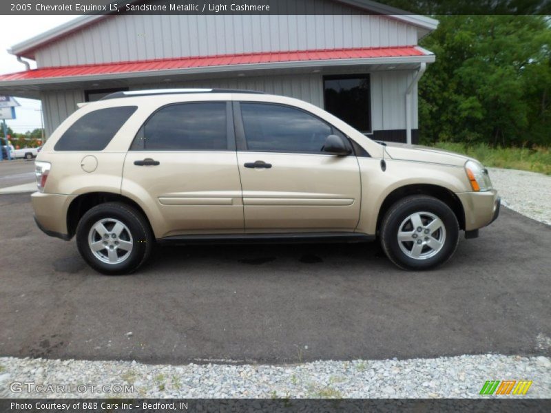 Sandstone Metallic / Light Cashmere 2005 Chevrolet Equinox LS