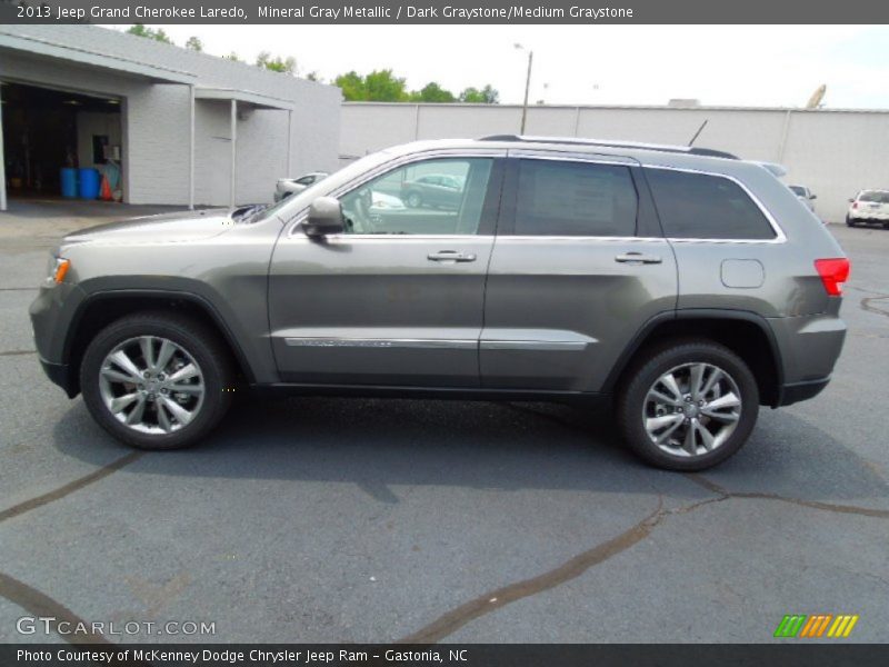 Mineral Gray Metallic / Dark Graystone/Medium Graystone 2013 Jeep Grand Cherokee Laredo