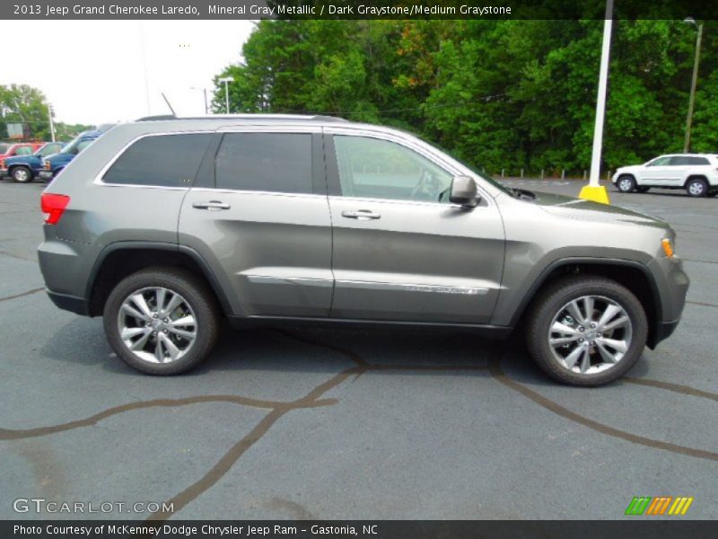 Mineral Gray Metallic / Dark Graystone/Medium Graystone 2013 Jeep Grand Cherokee Laredo