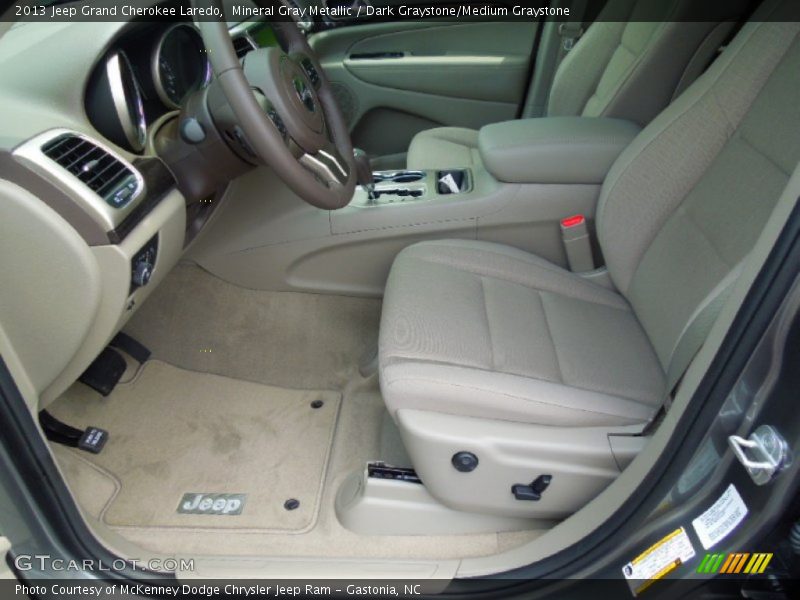 Mineral Gray Metallic / Dark Graystone/Medium Graystone 2013 Jeep Grand Cherokee Laredo