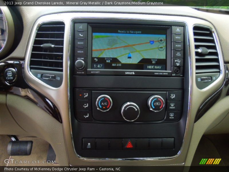 Mineral Gray Metallic / Dark Graystone/Medium Graystone 2013 Jeep Grand Cherokee Laredo