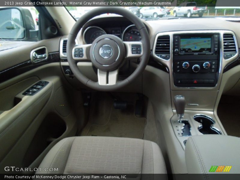 Mineral Gray Metallic / Dark Graystone/Medium Graystone 2013 Jeep Grand Cherokee Laredo