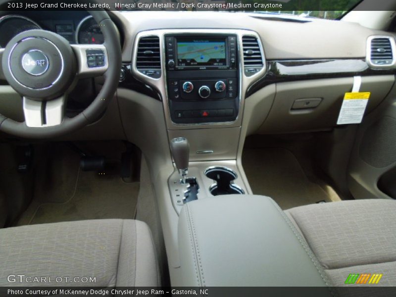 Mineral Gray Metallic / Dark Graystone/Medium Graystone 2013 Jeep Grand Cherokee Laredo