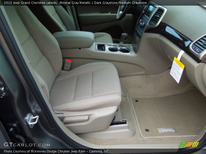 Mineral Gray Metallic / Dark Graystone/Medium Graystone 2013 Jeep Grand Cherokee Laredo