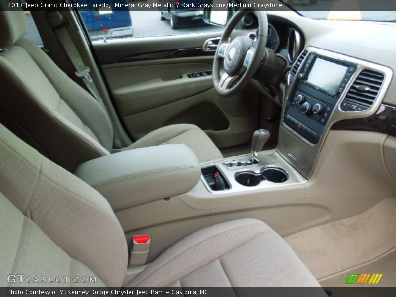 Mineral Gray Metallic / Dark Graystone/Medium Graystone 2013 Jeep Grand Cherokee Laredo