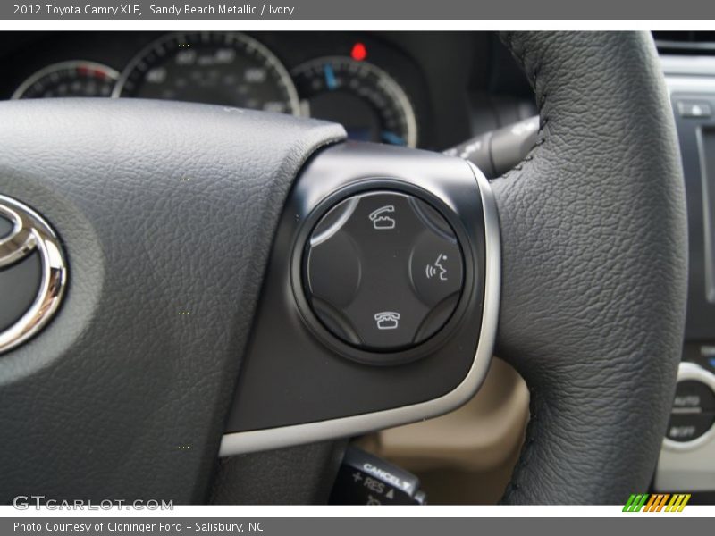 Sandy Beach Metallic / Ivory 2012 Toyota Camry XLE