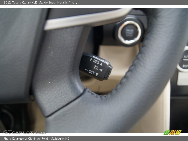 Sandy Beach Metallic / Ivory 2012 Toyota Camry XLE