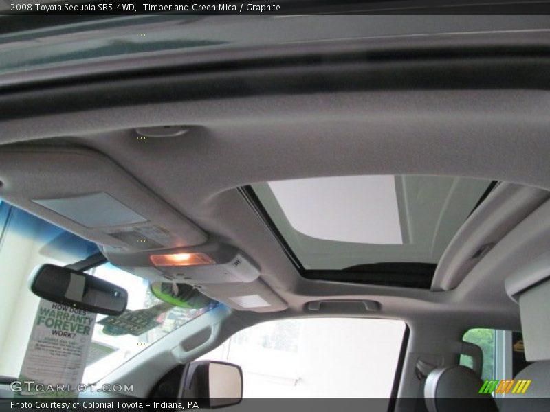 Timberland Green Mica / Graphite 2008 Toyota Sequoia SR5 4WD