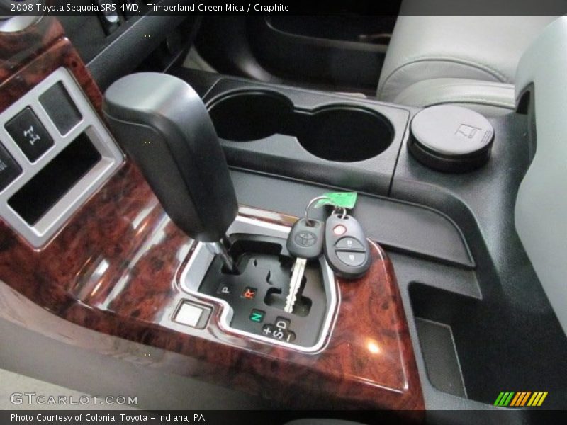 Timberland Green Mica / Graphite 2008 Toyota Sequoia SR5 4WD