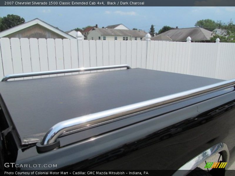 Black / Dark Charcoal 2007 Chevrolet Silverado 1500 Classic Extended Cab 4x4