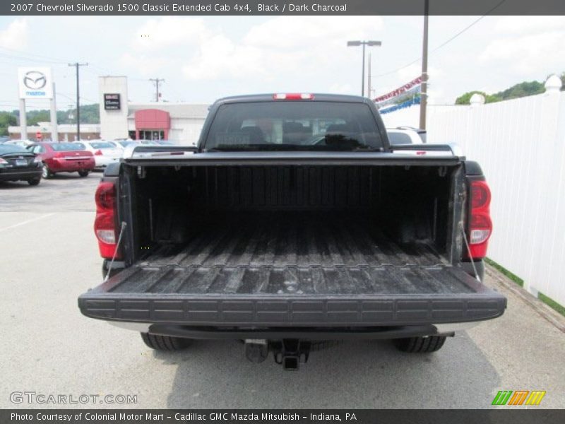 Black / Dark Charcoal 2007 Chevrolet Silverado 1500 Classic Extended Cab 4x4
