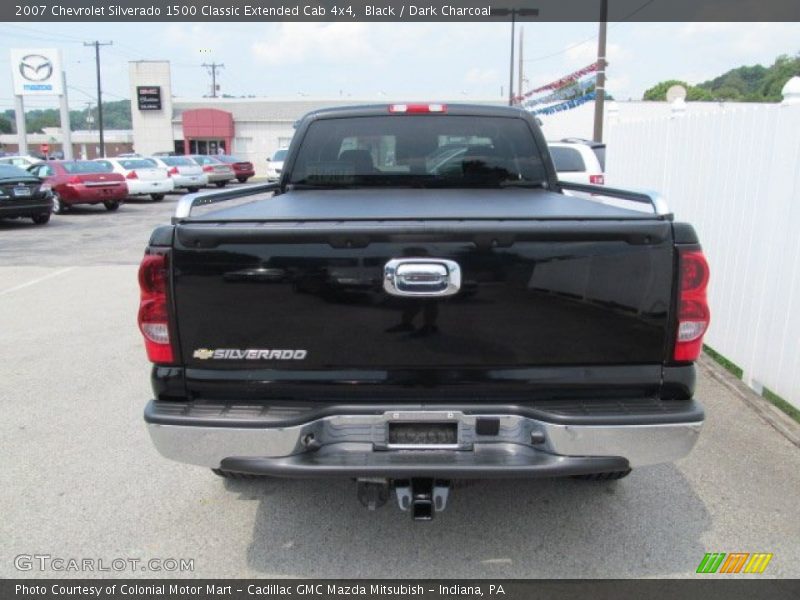 Black / Dark Charcoal 2007 Chevrolet Silverado 1500 Classic Extended Cab 4x4