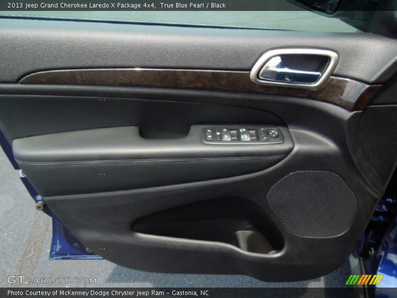 True Blue Pearl / Black 2013 Jeep Grand Cherokee Laredo X Package 4x4