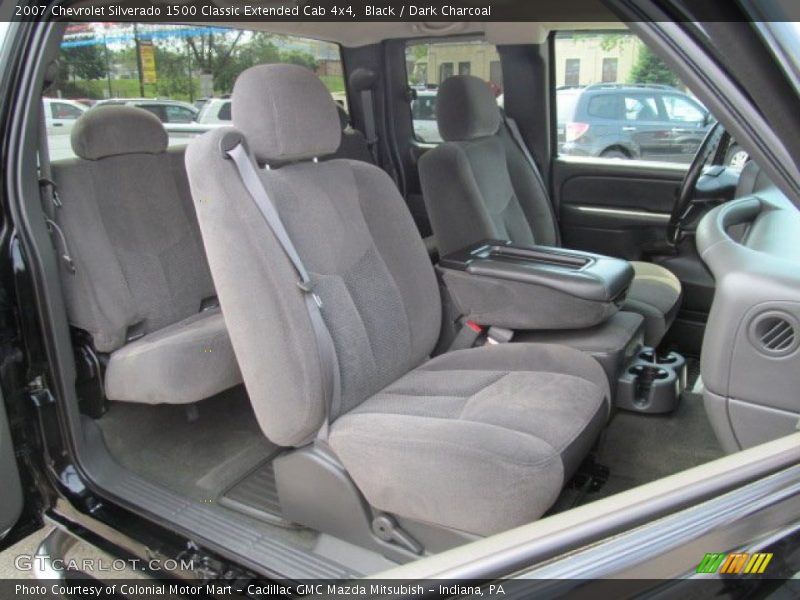 Black / Dark Charcoal 2007 Chevrolet Silverado 1500 Classic Extended Cab 4x4