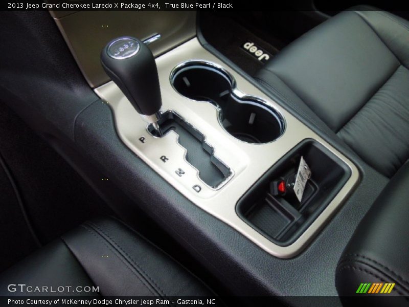 True Blue Pearl / Black 2013 Jeep Grand Cherokee Laredo X Package 4x4