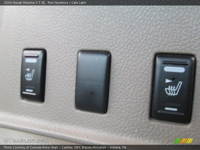 Red Opulence / Cafe Latte 2004 Nissan Maxima 3.5 SE