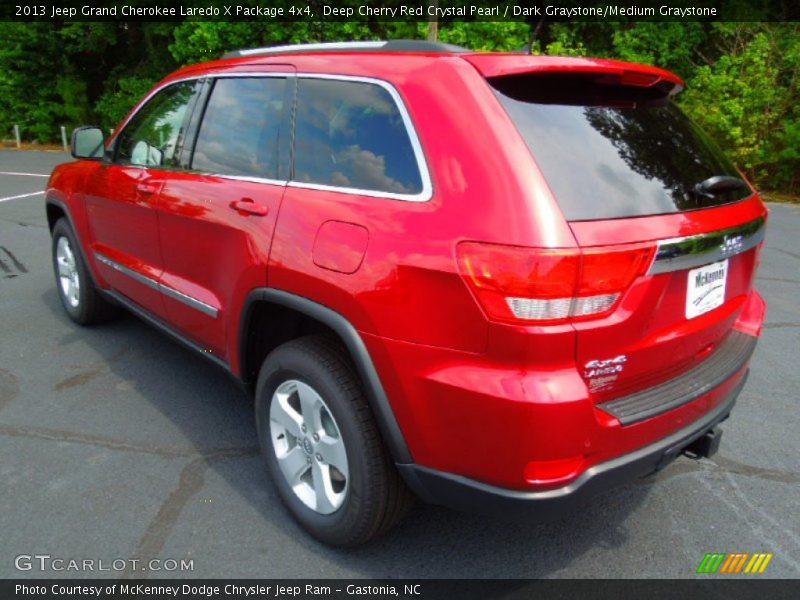 Deep Cherry Red Crystal Pearl / Dark Graystone/Medium Graystone 2013 Jeep Grand Cherokee Laredo X Package 4x4