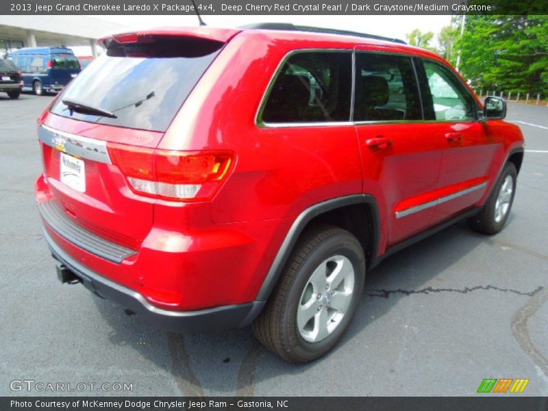 Deep Cherry Red Crystal Pearl / Dark Graystone/Medium Graystone 2013 Jeep Grand Cherokee Laredo X Package 4x4