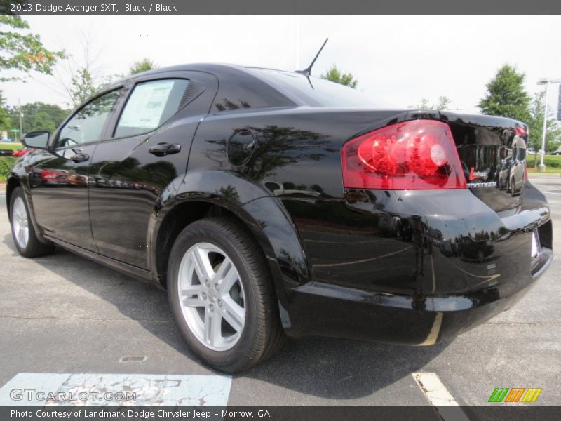 Black / Black 2013 Dodge Avenger SXT