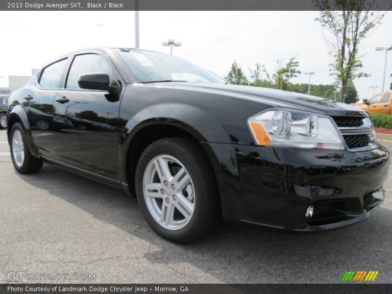 Black / Black 2013 Dodge Avenger SXT