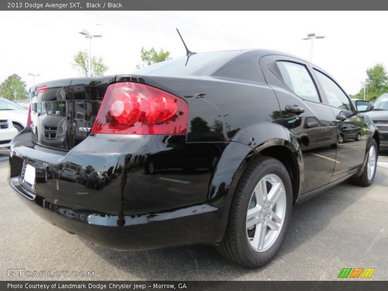 Black / Black 2013 Dodge Avenger SXT