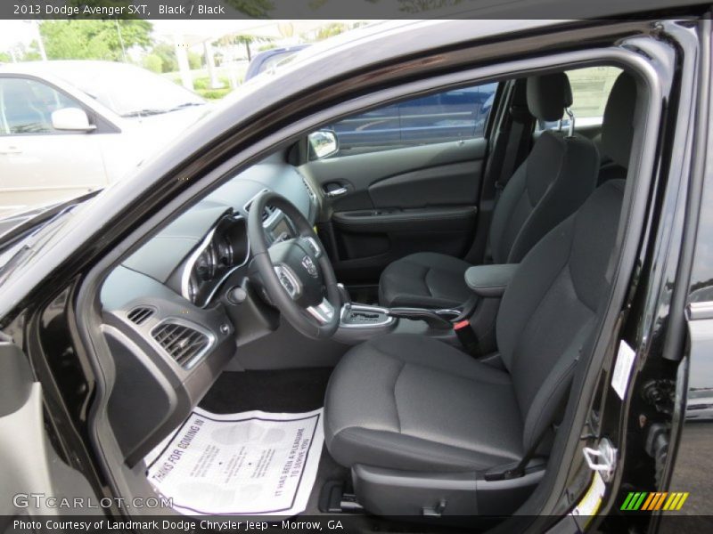 Black / Black 2013 Dodge Avenger SXT
