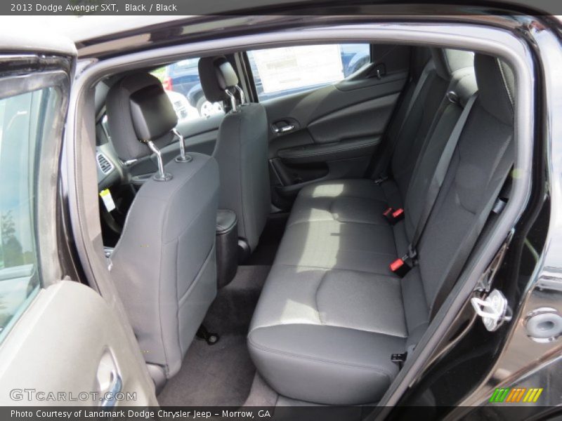 Rear Seat of 2013 Avenger SXT