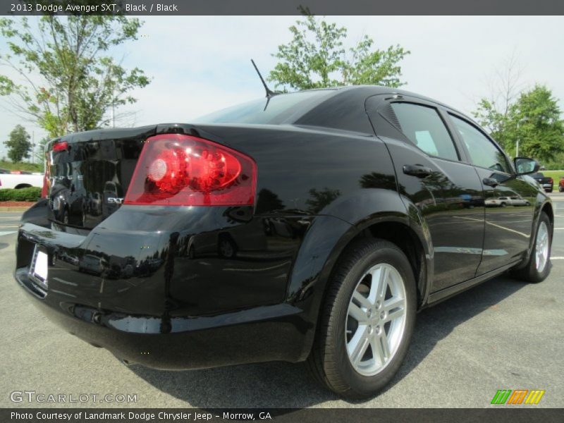 Black / Black 2013 Dodge Avenger SXT