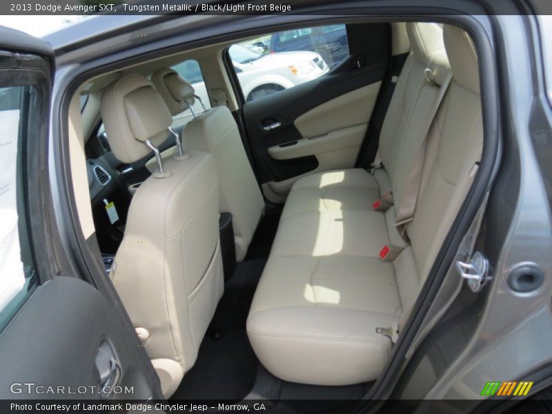 Tungsten Metallic / Black/Light Frost Beige 2013 Dodge Avenger SXT