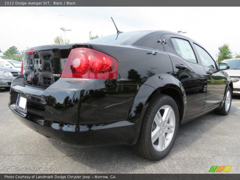 Black / Black 2013 Dodge Avenger SXT