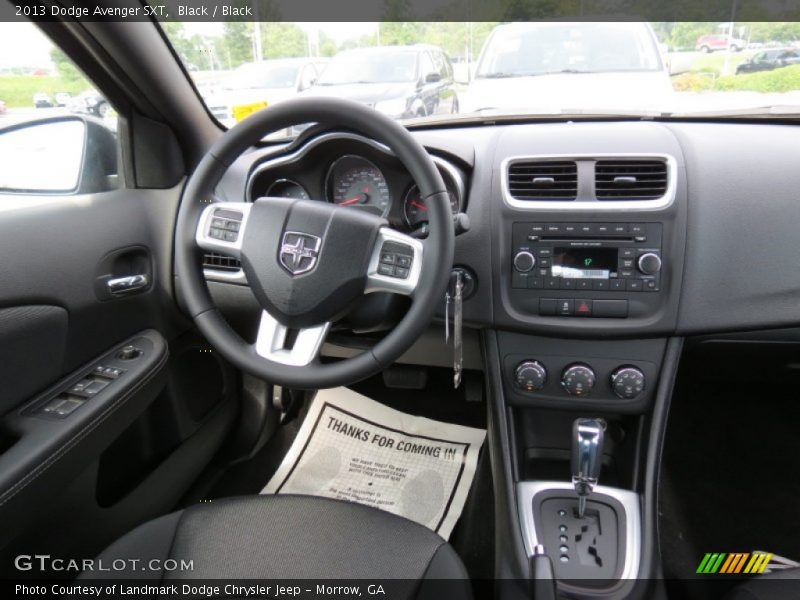 Black / Black 2013 Dodge Avenger SXT