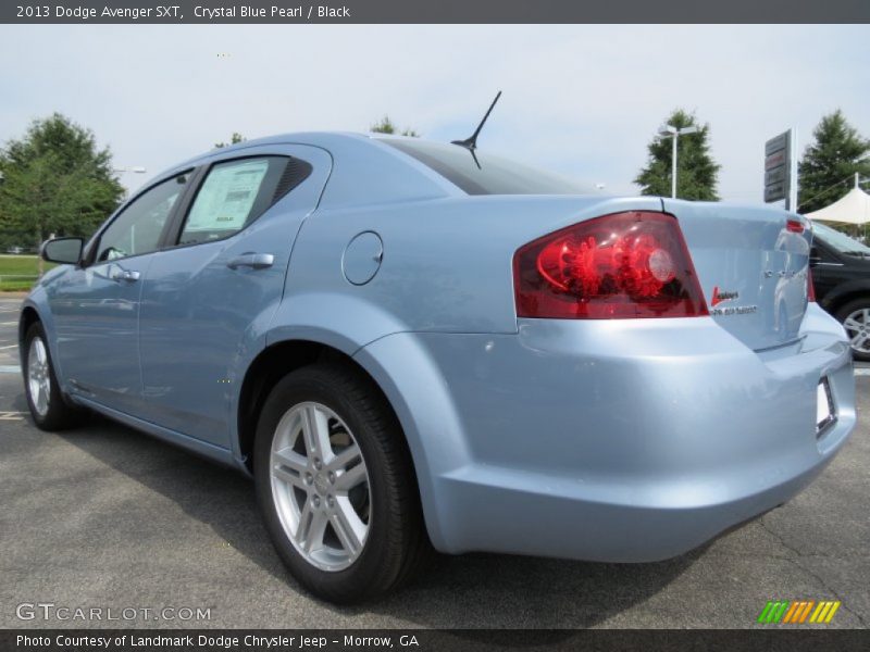 2013 Avenger SXT Crystal Blue Pearl