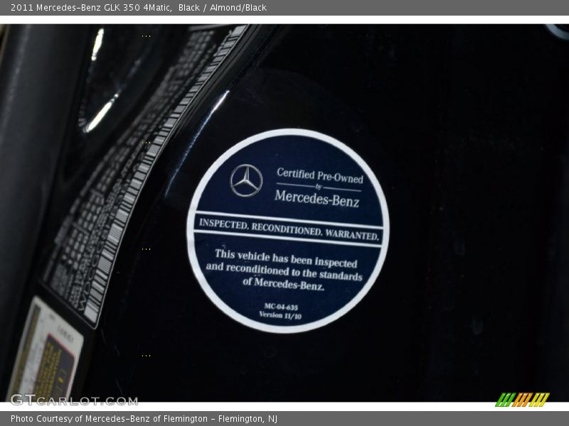 Black / Almond/Black 2011 Mercedes-Benz GLK 350 4Matic