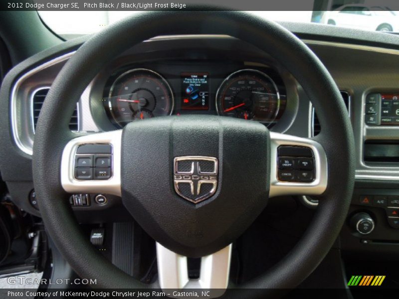  2012 Charger SE Steering Wheel