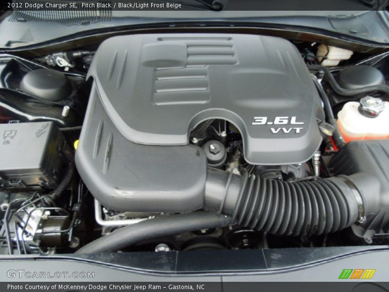  2012 Charger SE Engine - 3.6 Liter DOHC 24-Valve Pentastar V6