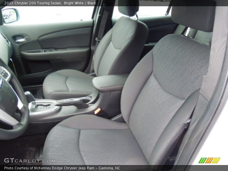 Front Seat of 2013 200 Touring Sedan