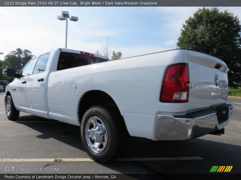 Bright White / Dark Slate/Medium Graystone 2012 Dodge Ram 2500 HD ST Crew Cab