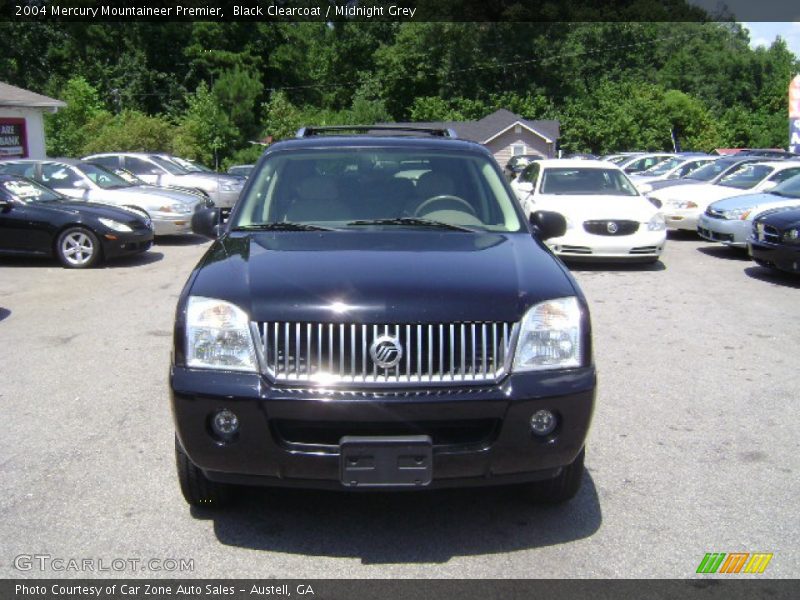 Black Clearcoat / Midnight Grey 2004 Mercury Mountaineer Premier
