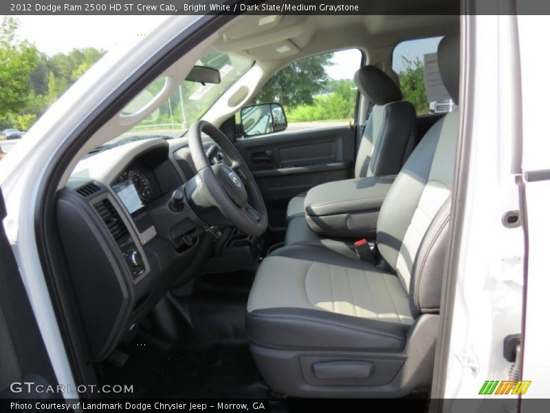 Bright White / Dark Slate/Medium Graystone 2012 Dodge Ram 2500 HD ST Crew Cab
