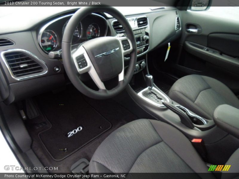 Black Interior - 2013 200 Touring Sedan 