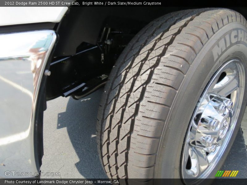 Bright White / Dark Slate/Medium Graystone 2012 Dodge Ram 2500 HD ST Crew Cab