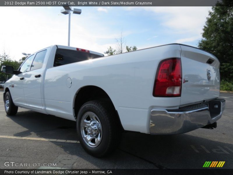 Bright White / Dark Slate/Medium Graystone 2012 Dodge Ram 2500 HD ST Crew Cab