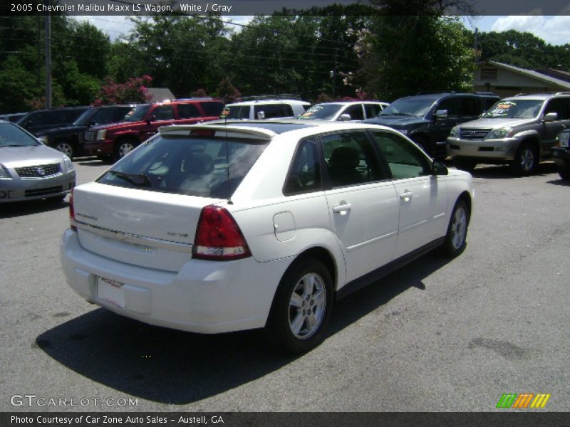 White / Gray 2005 Chevrolet Malibu Maxx LS Wagon
