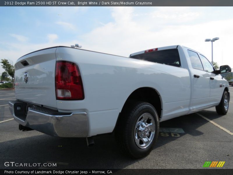 Bright White / Dark Slate/Medium Graystone 2012 Dodge Ram 2500 HD ST Crew Cab