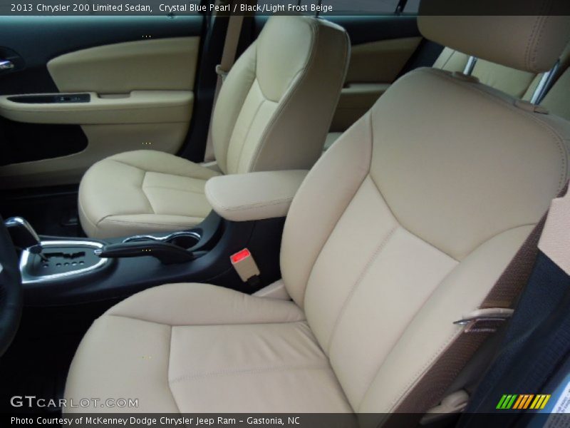 Front Seat of 2013 200 Limited Sedan